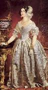 unknow artist Portrait of Maria Elisabetta of Savoy (1800-1856), archduchess of Austria painting